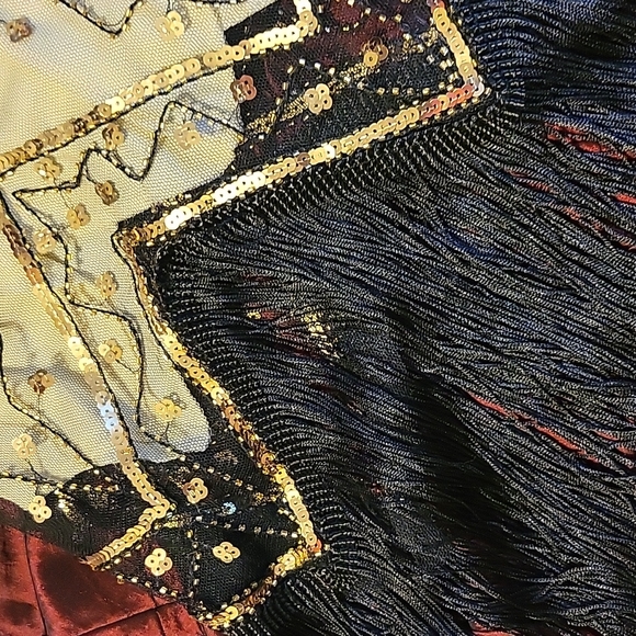 Multicolored sequin flapper dress NWT - Picture 7 of 9